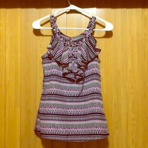 Banana Republic Factory Ruffle Tank Top